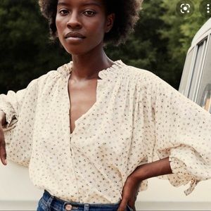 DOEN ROSE TOP CREAM PARC MONCEAU XS